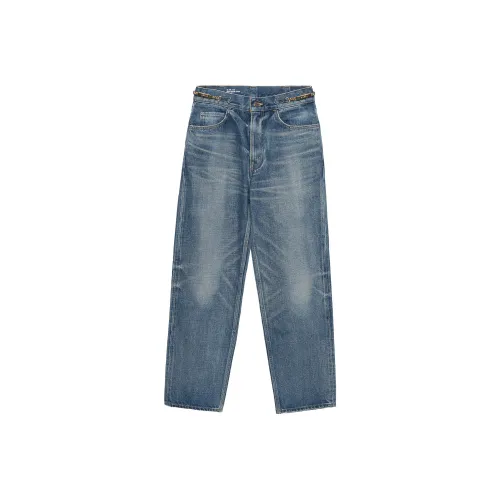 CELINE Синие Женские Джинсы