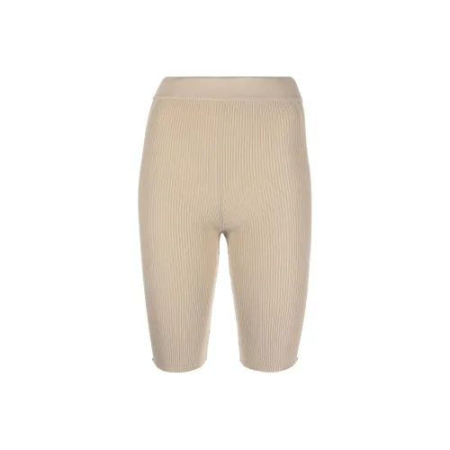 Jacquemus Светло-янтарные Женские Повседневные Шорты