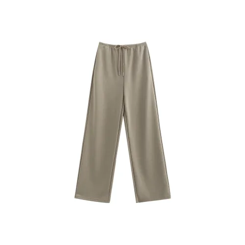 Initial Language Повседневные брюки Женские Светло-коричневый