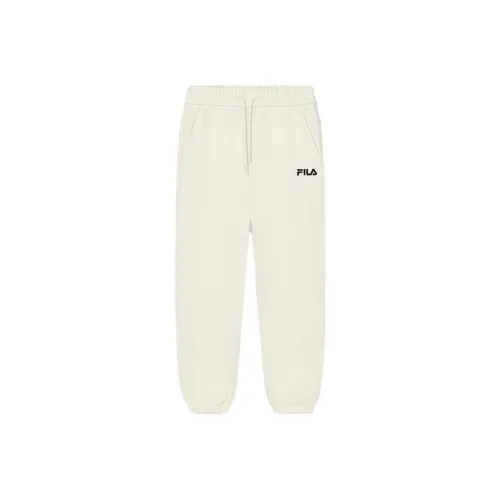 FILA Молоко SALT Белый Женские Вязаные Тренировочные Брюки