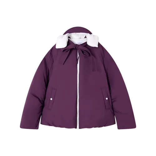 Ouyang Женские объемные куртки (пуховики)