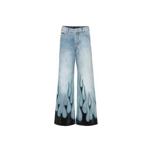PHILIPP PLEIN Джинсы Женские Синие