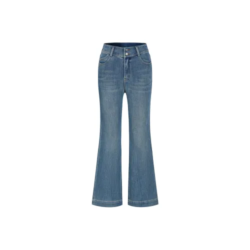 JZ. ANNAKRO Джинсы Женские Синий Тон