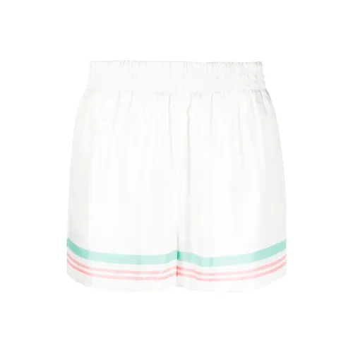 CASABLANCA Белые Женские Повседневные Шорты