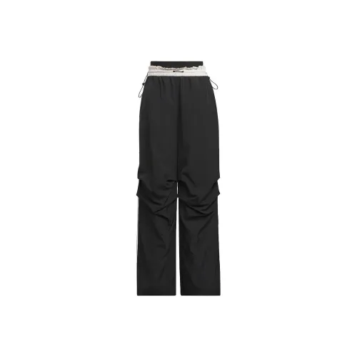 Adidas Originals Вязаные Спортивные Штаны Женские Черные