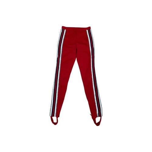 Gucci красные женские леггинсы