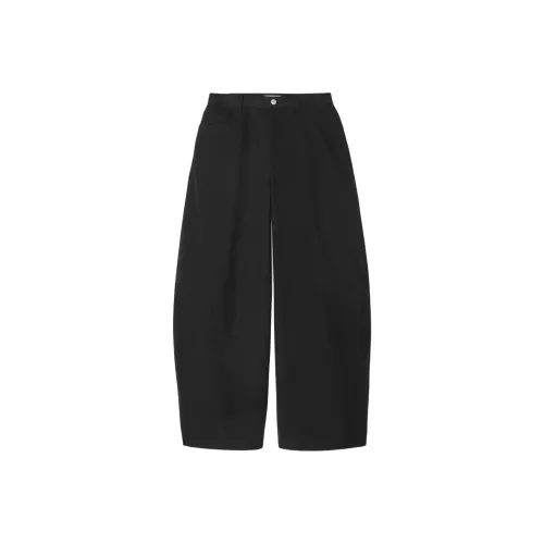 COS Черные Женские Повседневные Брюки