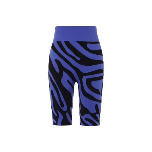 Adidas Синие Женские Повседневные Шорты