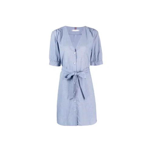 Tommy Hilfiger Короткий рукав Платье Женское кобальтово-синий