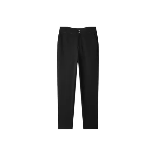 EICHITOO Повседневные брюки Женские Черный