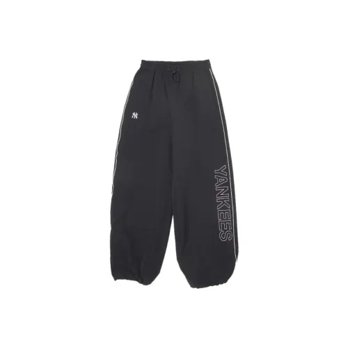 Mlb Base Logo Varsity New York Yankees Повседневные брюки Женские Черный