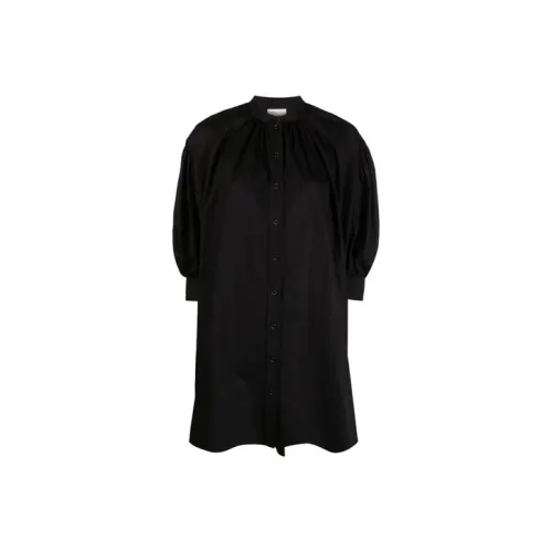 Alexander McQueen Black Женские Длинные Рукава Платья