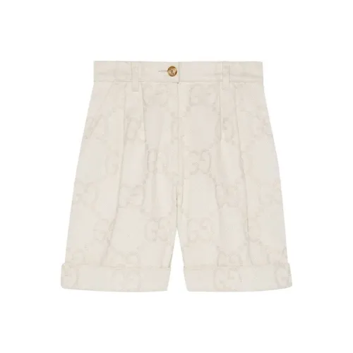 GUCCI Белые Женские Повседневные Шорты