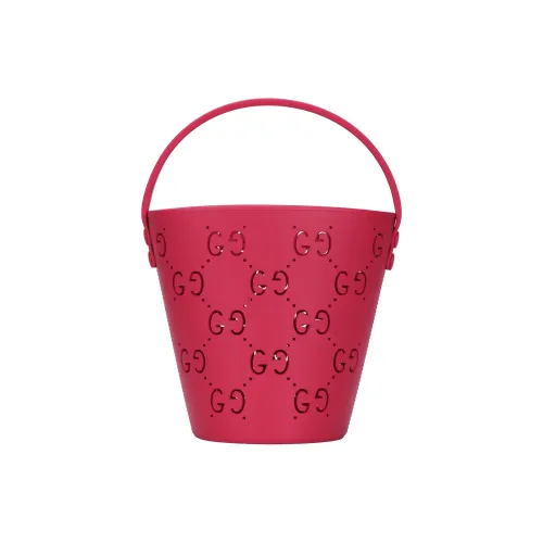 GUCCI Резиновая ведрообразная сумка для детей сумка для малыша фуксия