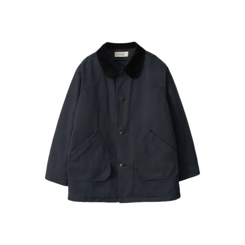 NOTHING WRITTEN FW24 OVERSIZED Work Куртка Пуховая Куртка Женская Синие Зеленый Бирюзовый