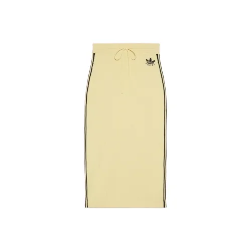 GUCCI X ADIDAS Originals SS22 Юбка Женская Желтая