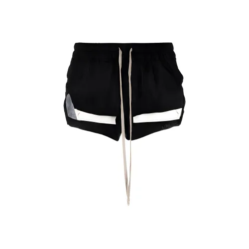 RICK OWENS Черные Женские Повседневные Шорты
