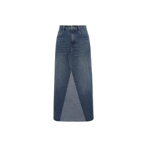 d'zzit Деним Длинный Юбка Женские