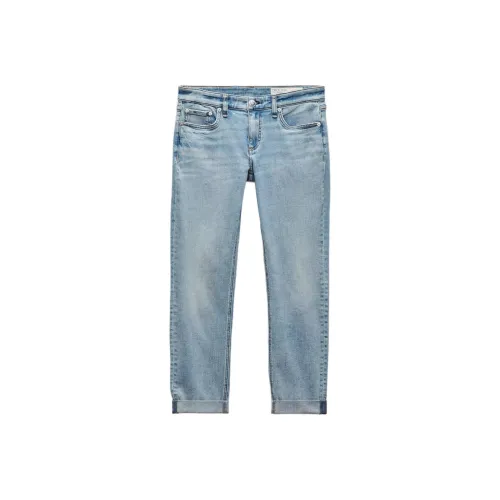 RAG BONE Джинсы Женские Светло-Синий