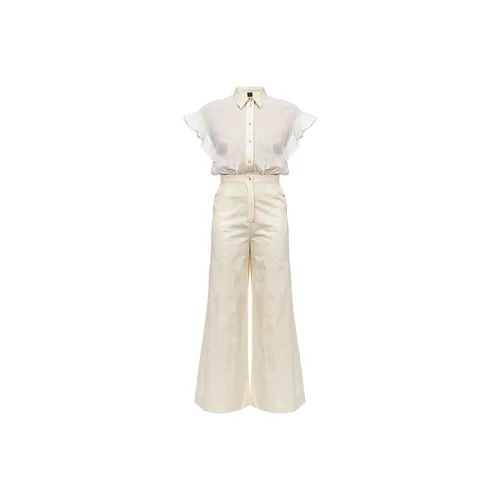 PINKO Экрю Женские Комбинезоны