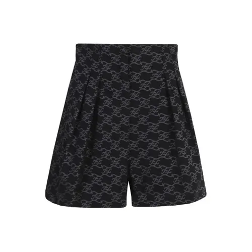 Fendi Черные Женские Повседневные Шорты