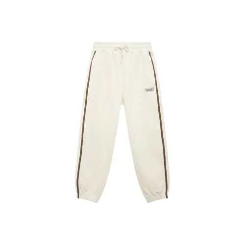 TSMLXLT Повседневные брюки Женские Кремовый Белый