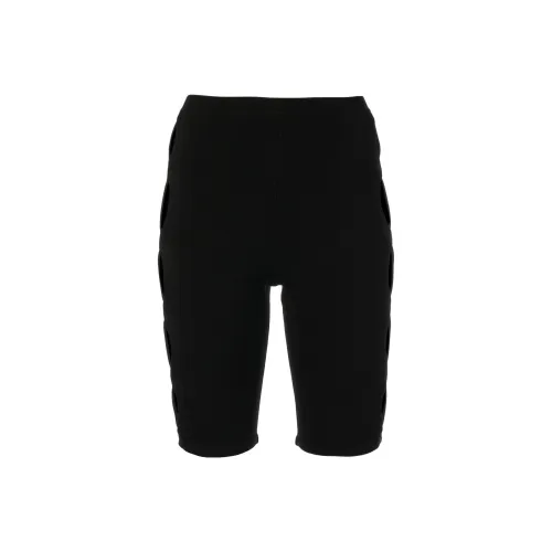 DION LEE Черные Женские Повседневные Шорты