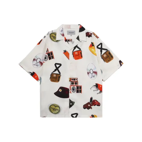 Carhartt WIP Экрю Мужские Рубашки