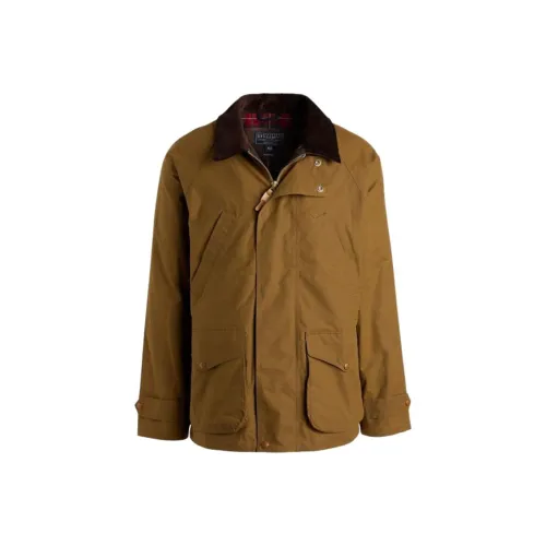 MANIFATTURA CECCARELLI SS25 Rain Кабан Куртки и Пальто Мужской Темно-умбровый