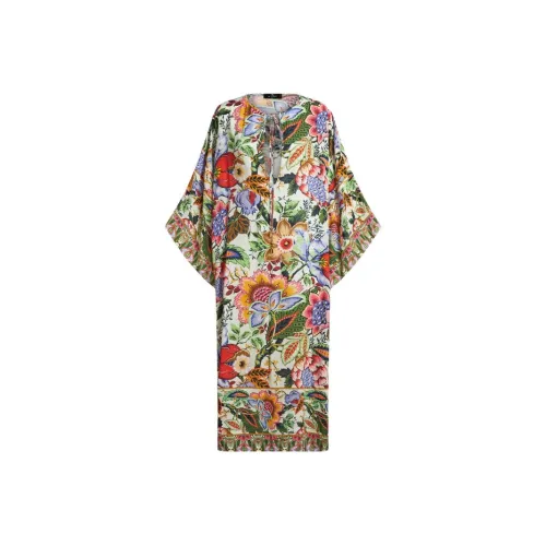 ETRO Многоцветные Женские Короткие Платья с Рукавами