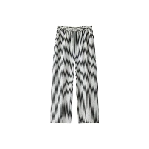 SEM R Повседневные брюки Женские Белый Синий тон 00318