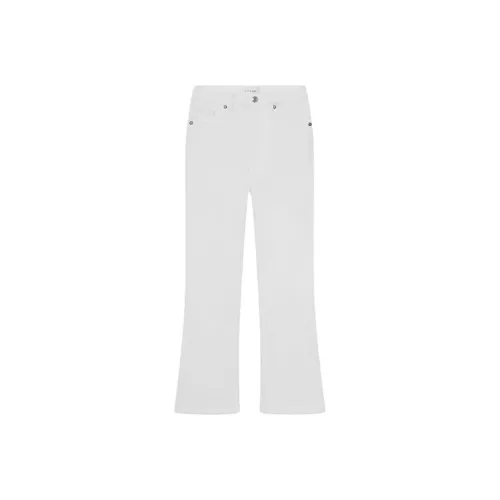 Рамка Белый Женские Джинсы