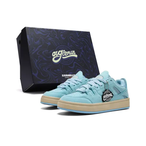 OUGLEMEN Slip-resistant Abrasion-resistant And Balanced Low Top Skateboard Shoes Women's Box OUGLEMEN Противоскользящие Износостойкие и Сбалансированные Низкие Кроссовки для Скейтбординга Женские Коробка