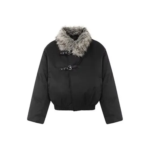 AMUNITS Черный Унисекс Пуховики