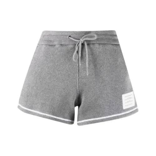 THOM BROWNE Серые Женские Повседневные Шорты