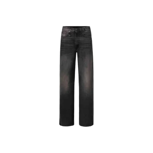 R13 Черные Женские Джинсы