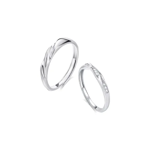 SHK Copper Alloy Zircon Ring Unisex SHK Медный Сплав Циркон Кольцо Унисекс