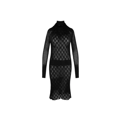 Vivienne Westwood Black Женские Длинные Рукава Платья