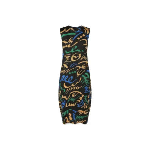 PLEATS PLEASE ISSEY MIYAKE Без рукавов Платье Женское Черное