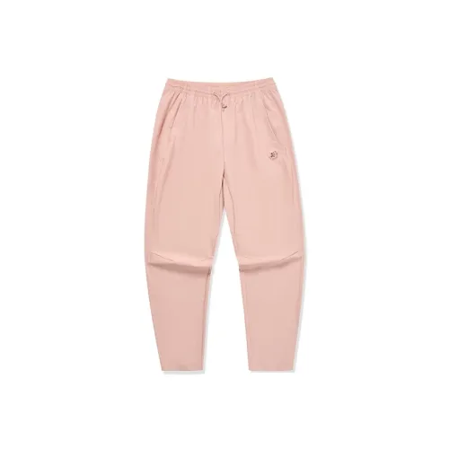 Erke Повседневные брюки Женские Кремовый Пудра