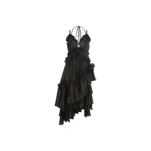 ARTE PURA Slip Платье Женское Черное