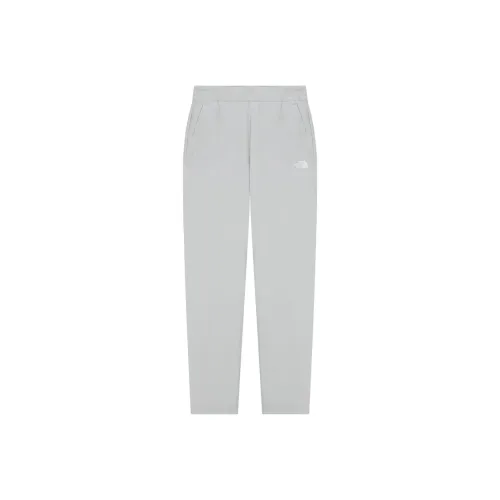 The North Face Вязаные тренировочные брюки женские цвет ледяно-серый