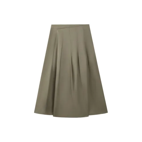 THE SEA LIFE Кожа Длинная Юбка Женская