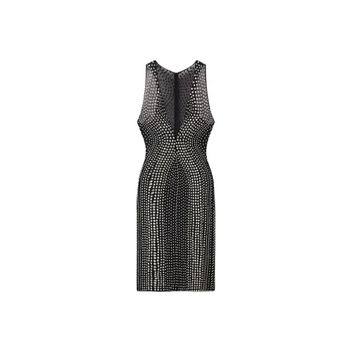 STELLA MCCARTNEY Полночный черный Женские Платья без рукавов