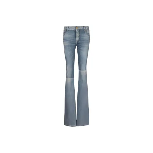 BALMAIN Синие Женские Джинсы