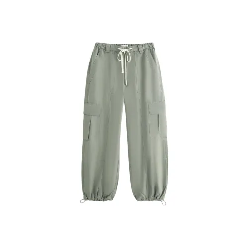 Abercrombie＆Fitch Карго Брюки Женские Армейский Зеленый