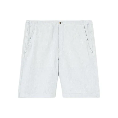 Loro Piana SS25 Nolan Повседневные шорты Мужские Светло-синие