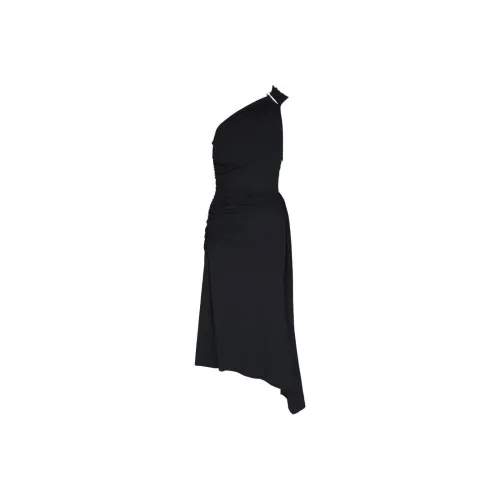 MICHAEL KORS SS24 Sleeveless Dress Women's Black MICHAEL KORS SS24 Без рукавов Платье Женское Черное