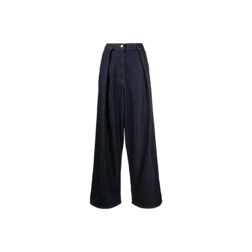 DRIES VAN NOTEN Синие Женские Джинсы