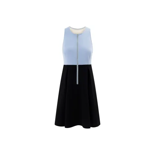 HOUSE OF NIGHTFLY Небесно-голубые Женские Платья без рукавов